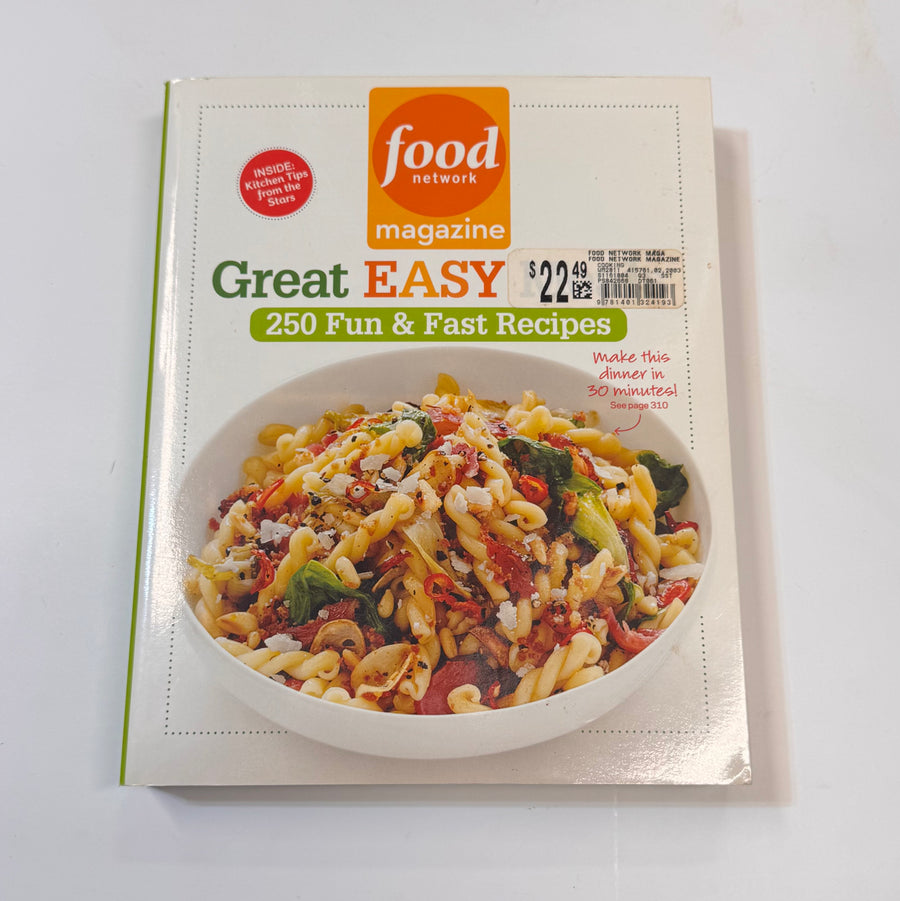 Food Network Great Easy Meals – 250 fun & fast recipes