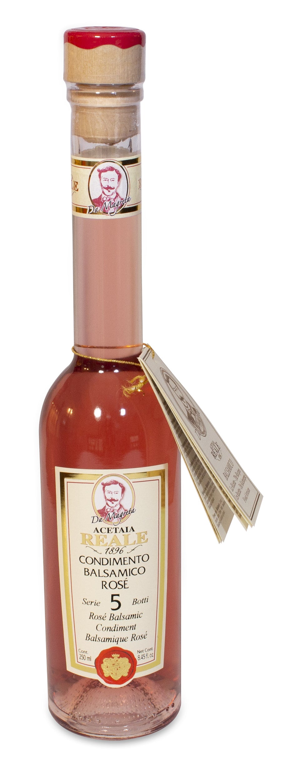 5 Year ROSE Balsamic Vinegar by Acetaia Leonardi- 250ml