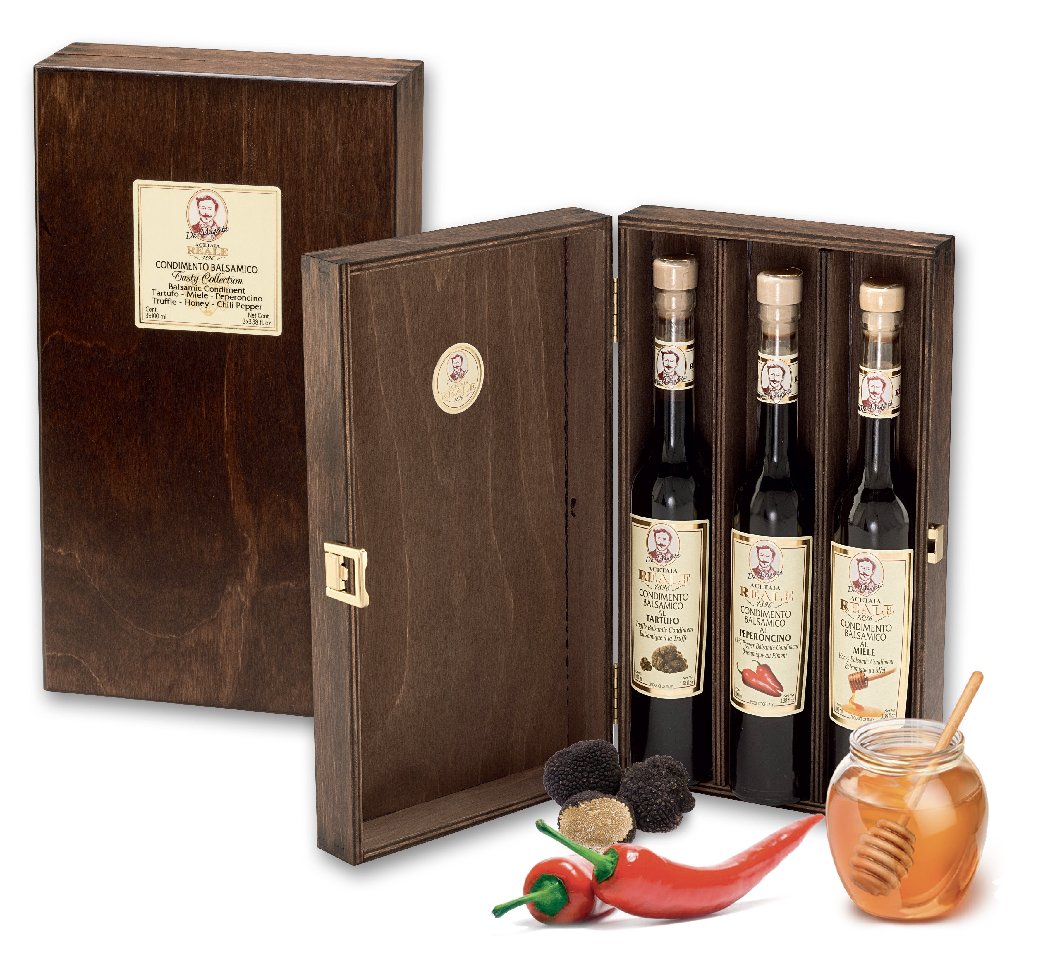 'Tasty Collection' Infused Balsamic Vinegar Gift Set by Acetaia Leonardi