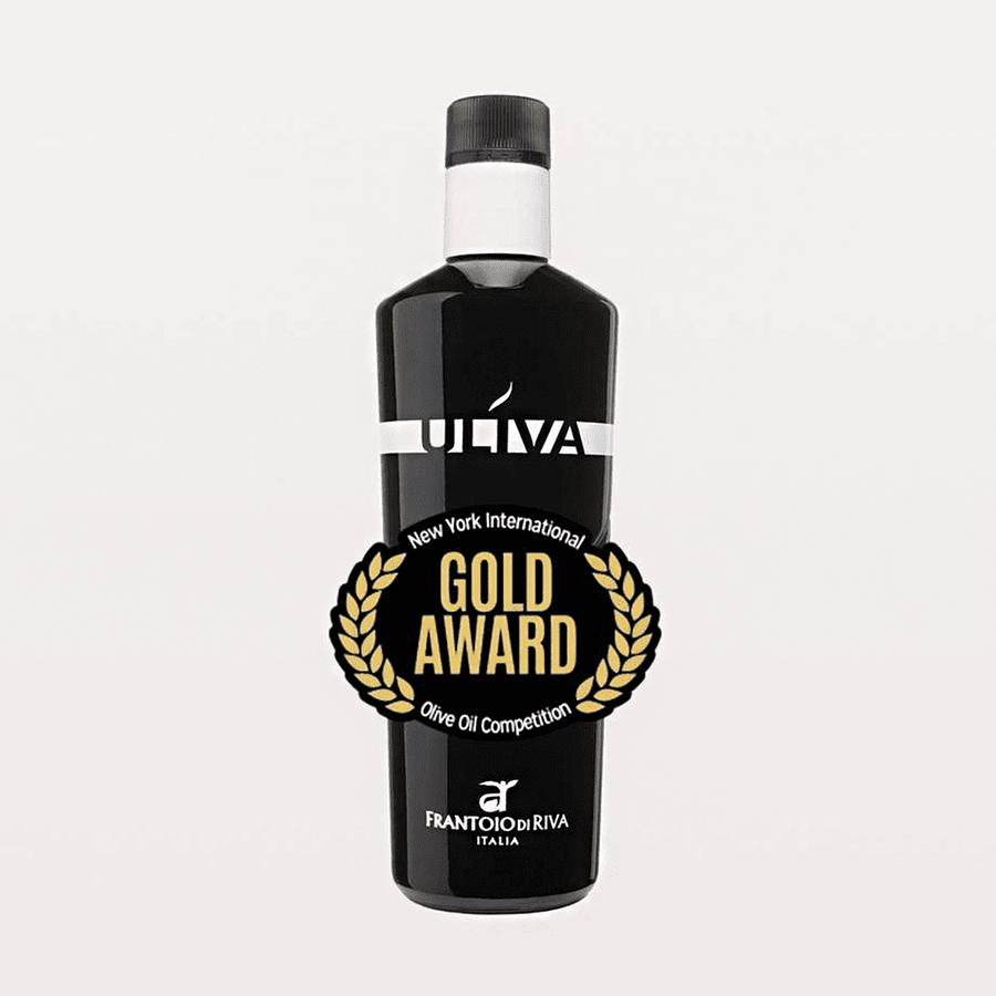 ULIVA PDO Garda Trentino EVOO in a beautiful black bottle