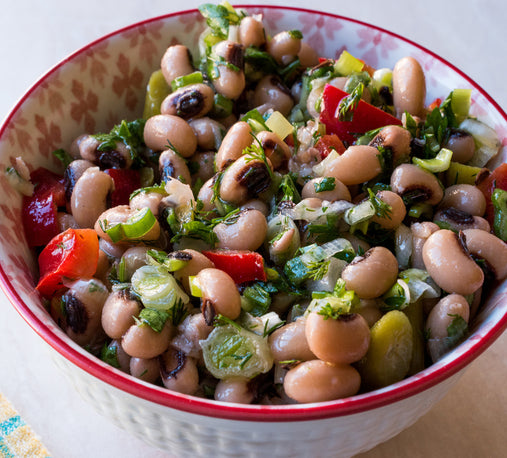 Black eyed pea salad