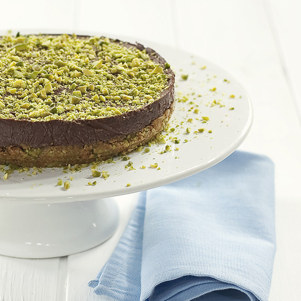 Image for Chocolate and pistachio biscuits with Colonna rosaoliva oil