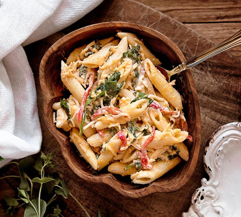 Italian style chicken pasta salad