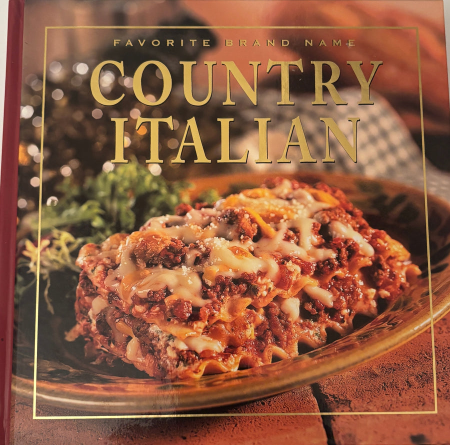 Favorite Brand Name Country Italian Cookbook