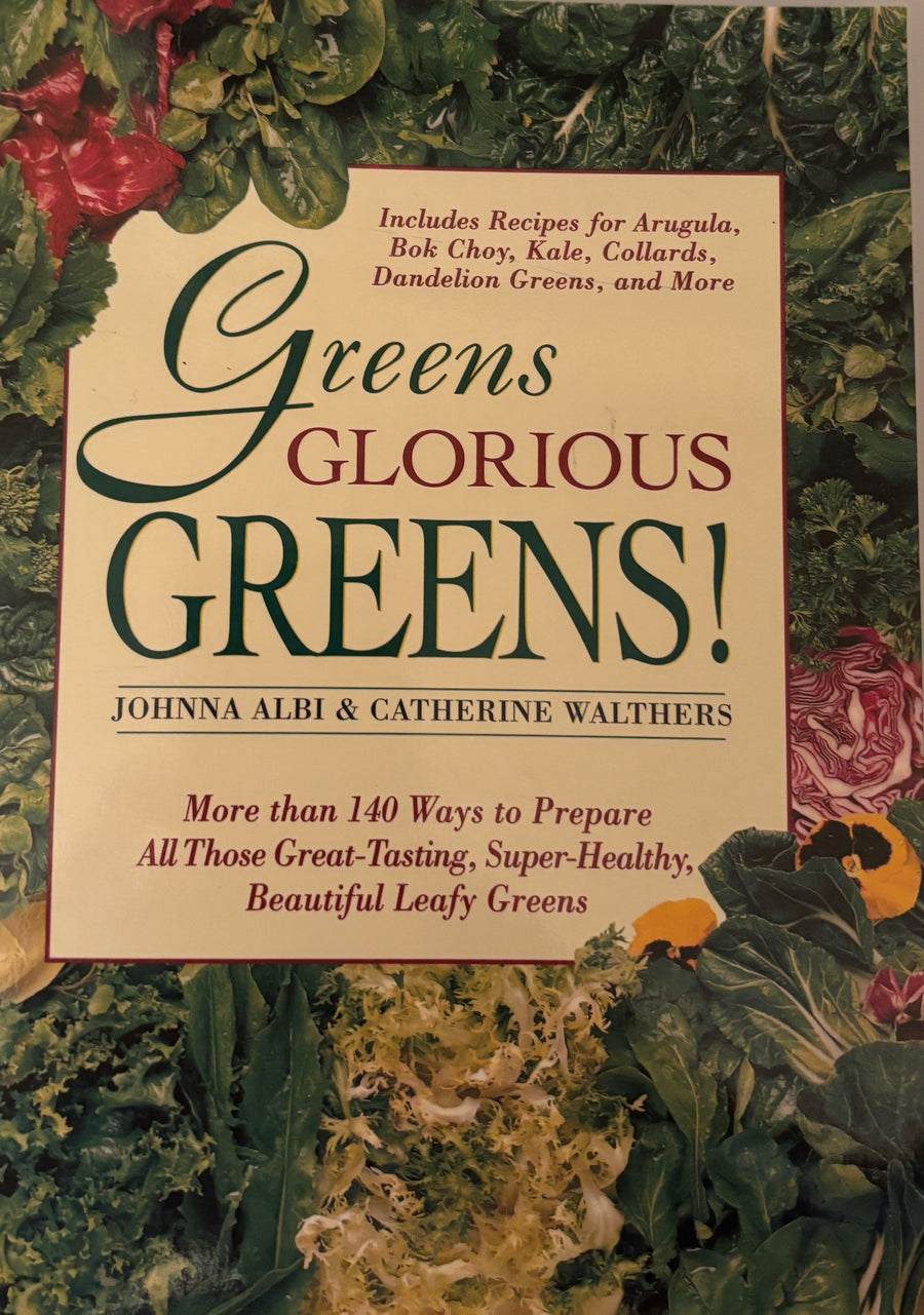 Greens Glorious Greens Cookbook