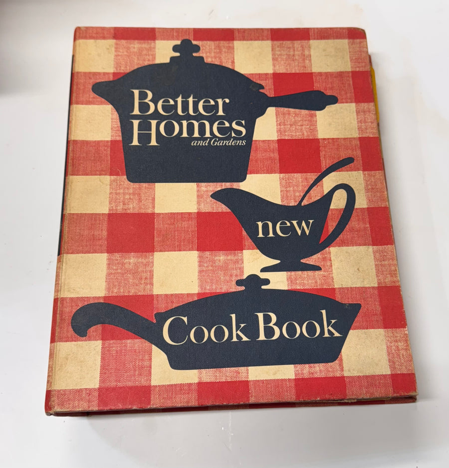 Better Homes and Gardens New Cook Book, copyright 1965.