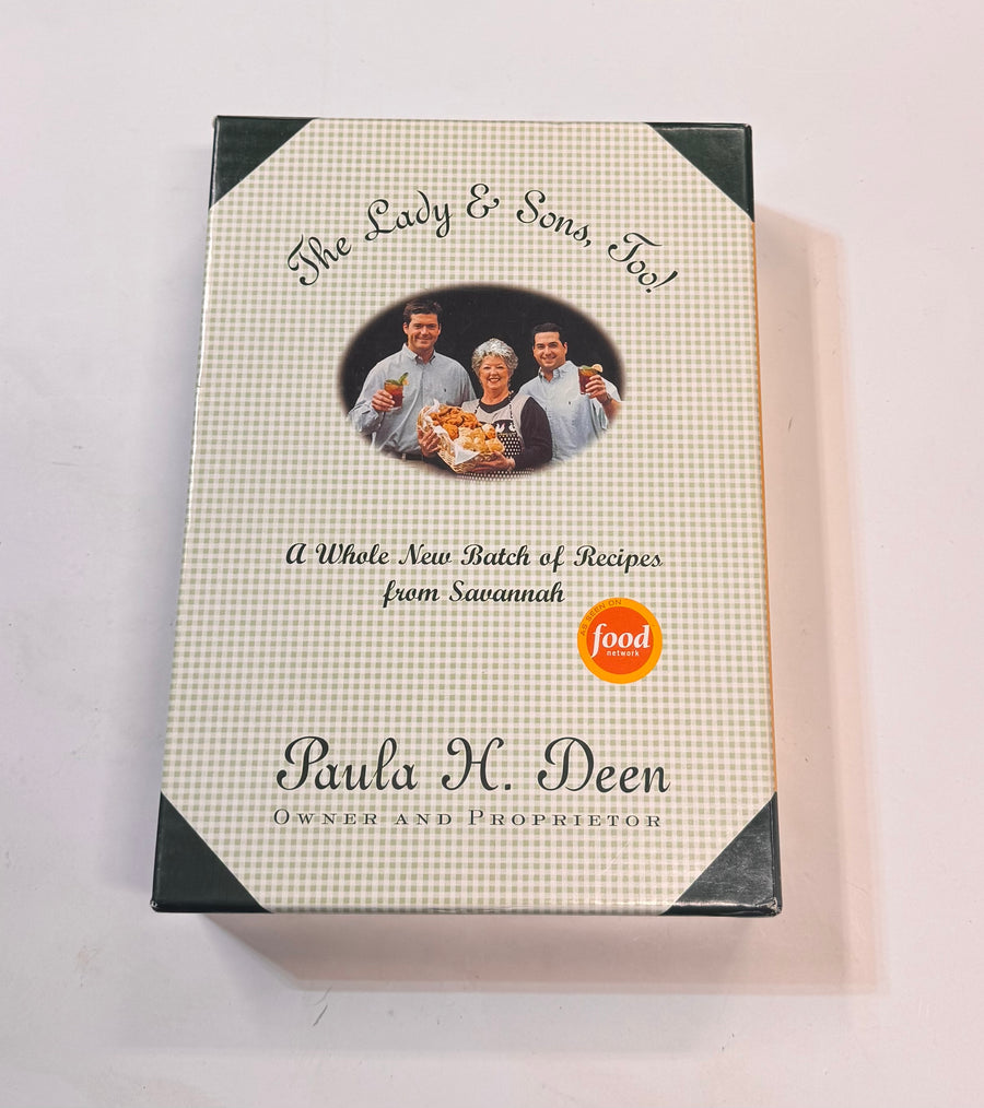 The Lady and Sons Savannah Country Cookbook and The Lady and Sons, Too! – 2 volumes in a slip jacket (Paula H. Deen, Owner and Proprietor)