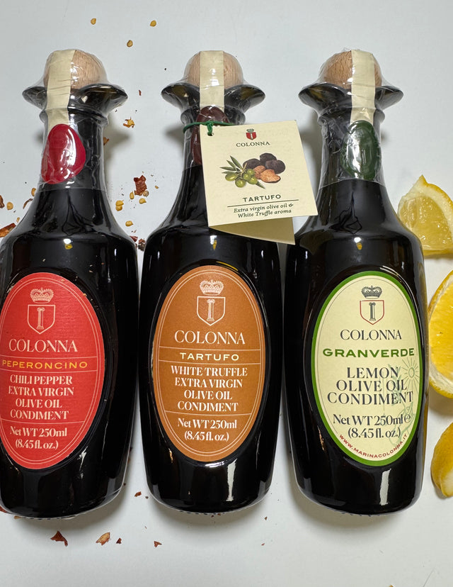 Marina Colonna Chefs Bundle - Molise, Infused Mustard, and Infused Lemon EVOOS