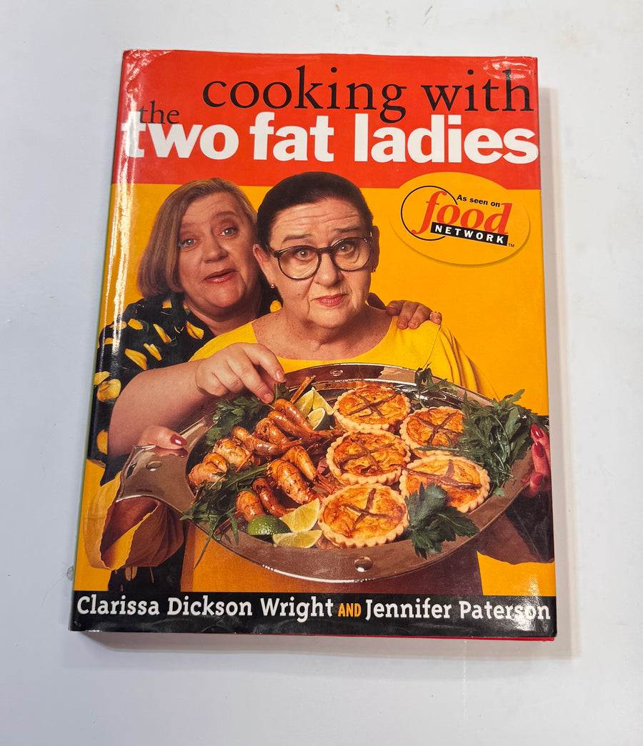Cooking with the two fat ladies (Clarissa Dickson Wright and Jennifer Peterson)