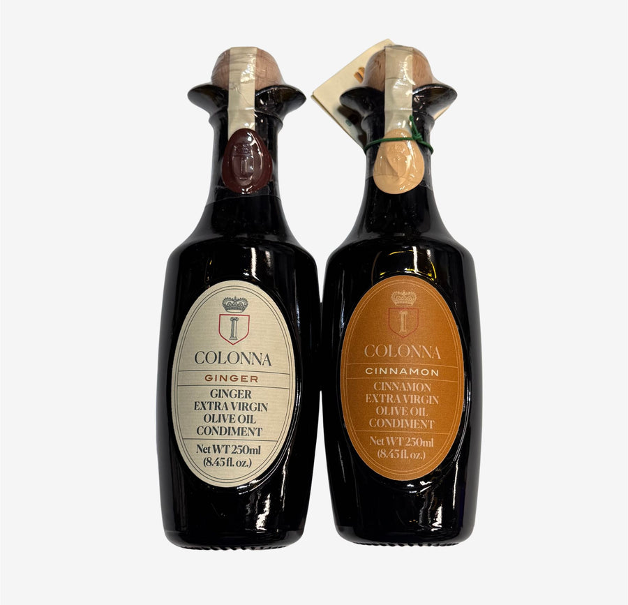 Two Special Infused EVOO from Marina Colonna - Ginger and Cinnamon