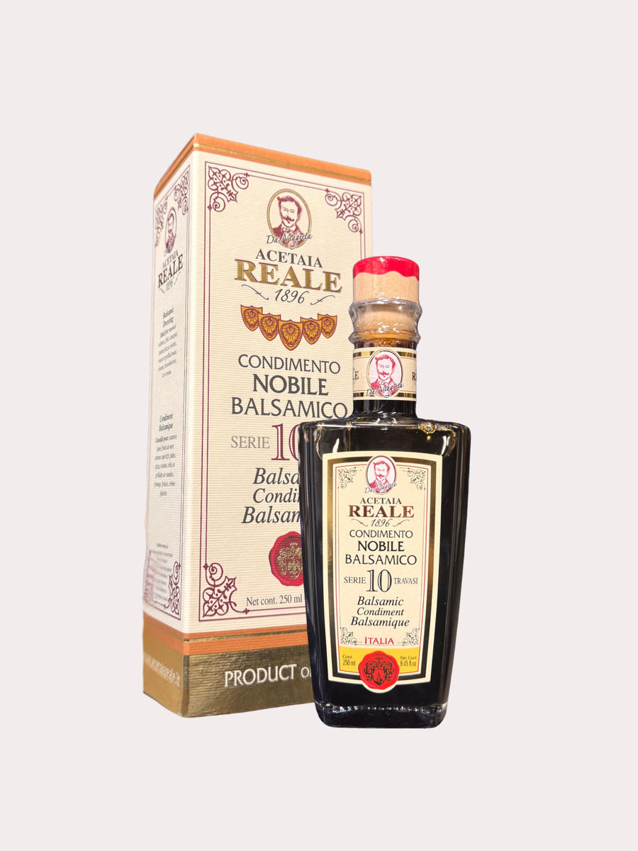 REALE BalsamicVinegar Condimento Nobile Serie 10yr. - 250ml in a gift box