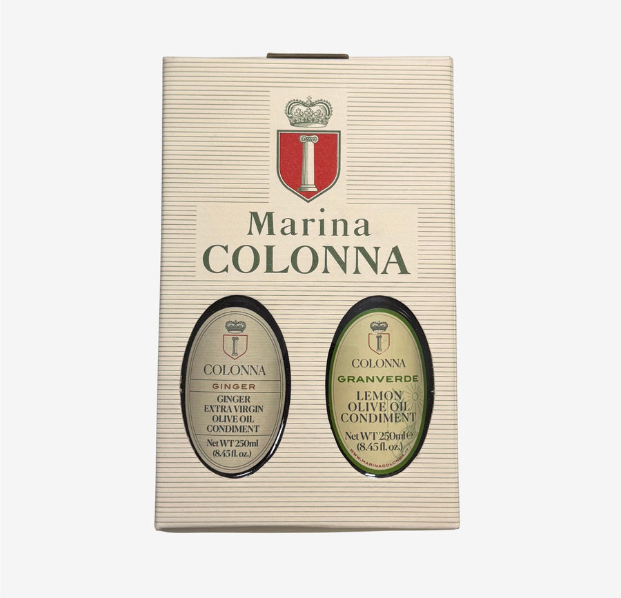 Marina Colonna Lemon and Ginger Infused EVOOS Duo