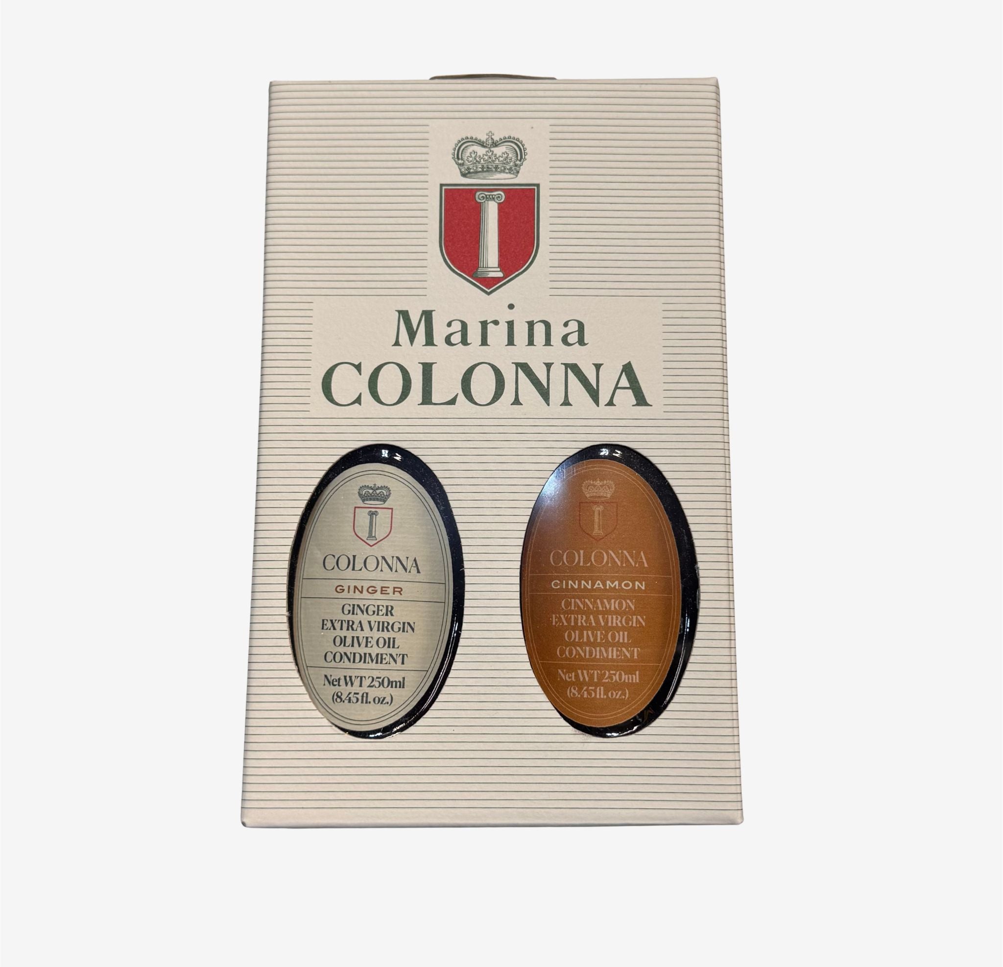 Two Special Infused EVOO from Marina Colonna - Ginger and Cinnamon