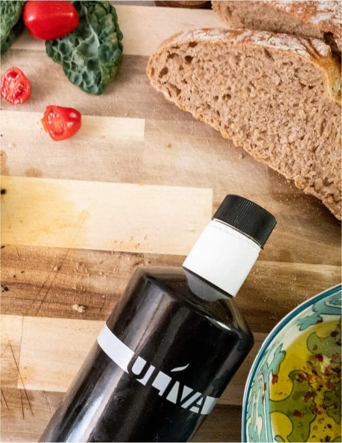 ULIVA PDO Garda Trentino EVOO in a beautiful black bottle