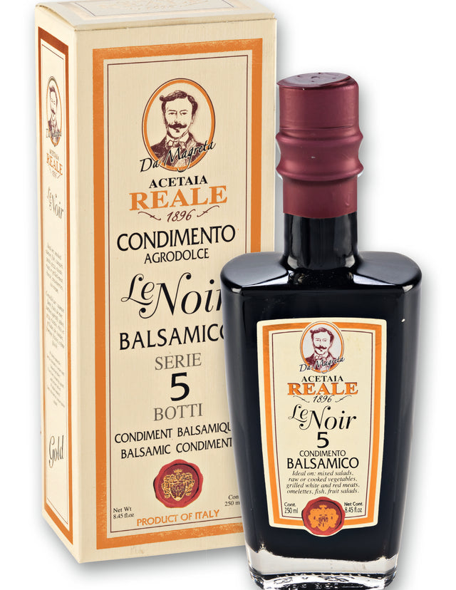 5 Year 100% Balsamic Vinegar (REALE Condimenti) by Acetaia Leonardi- 50ml Heart-Shaped Bottle